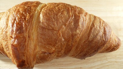 A croissant is a buttery, flaky, crescent-shaped pastry that originated in France. It is made from...