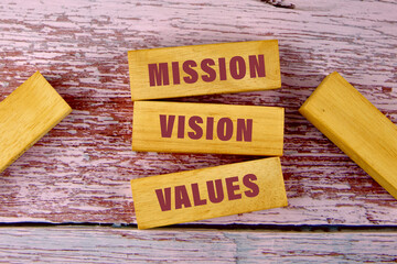 Success, Teamwork, Strategy, Planning, Marketing and Management. Business concepts. Words MISSION...