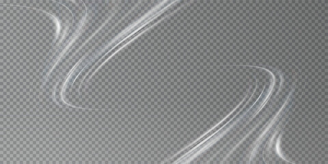  modern abstract high-speed motion effect png. It is also a futuristic dynamic line white motion technology. It can be used as a banner or poster design background idea. Fast white speed lines.