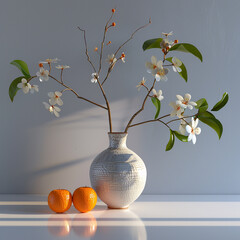 3d rendered photos of still life in daylight