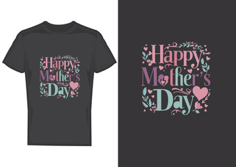 Fototapeta premium Ai Generated Mother's Day vector t shirt design