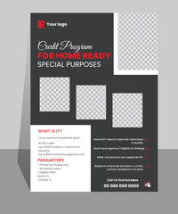 Unique and modern formal design template. Layer maintain vector flyer design template. 