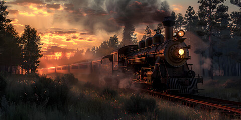 Epic Journey on the Steam Morning Train, A Fantasy Adventure