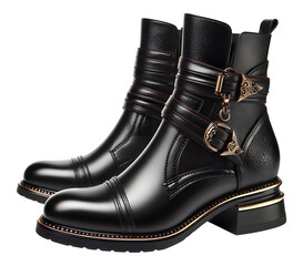 Women's leather boots png lady boots png american boots png female stylish elegant leather boots png female boots png ladies boots transparent background