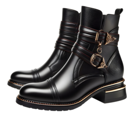 Women's leather boots png lady boots png american boots png female stylish elegant leather boots png female boots png ladies boots transparent background