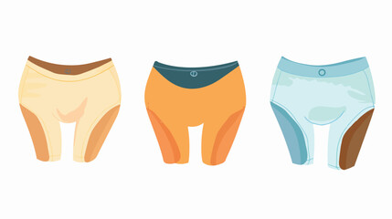 Male panties underwear. Men underclothes garment. 