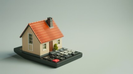 A Miniature House on Calculator