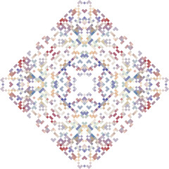 Vector cross stitch Boho background, Knitted ethnic pattern, Embroidery diagonal ethnic style,seamless pattern jacquard classic, Design for textile, fabric, cloth, wallpaper, sweater