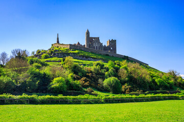 The Rock of Cashel - historical site located at Cashel, County Tipperary, Ireland.The Rock of Cashel - historical site located at Cashel, County Tipperary, Ireland.