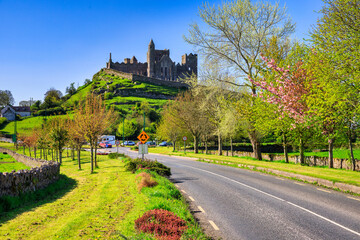 The Rock of Cashel - historical site located at Cashel, County Tipperary, Ireland.