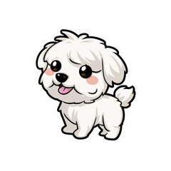 Maltese dog icon png transparent