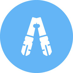 Cable Crimper Vector Icon