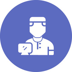 Working Man Vector Icon