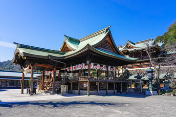高松市の氏神とされる石清尾八幡宮（香川県高松市宮脇町）