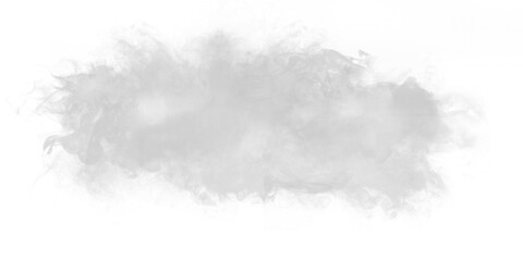 Fototapeta premium Abstract cloud of fog. Smoke overlay effect. Fog overlay effect. Smoke texture overlays. Misty effect. Isolated on transparent background