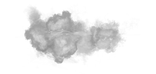 Abstract cloud of fog. Smoke overlay effect. Fog overlay effect. Smoke texture overlays. Misty effect. Isolated on transparent background