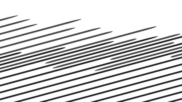 seamless contra stripe line pattern motion graphic animation, simple and minimal on white background