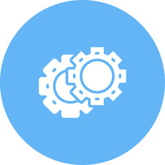 Gears Vector Icon