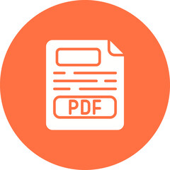 Pdf Vector Icon