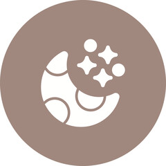 Moon Vector Icon