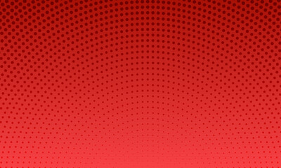Obraz premium Gradient red abstract halftone background