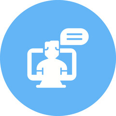 Online Learning Vector Icon