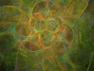 Imaginatory fractal abstract background Image