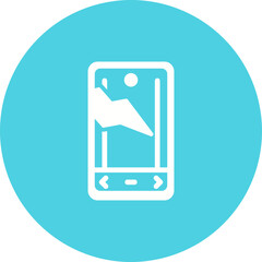 Smartphone Vector Icon © Graphic Nehar