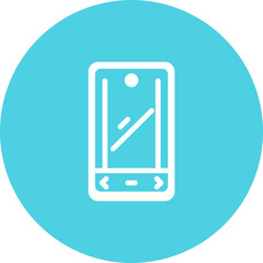 Smartphone Vector Icon © Graphic Nehar