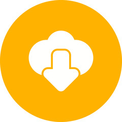 Cloud Computing Vector Icon