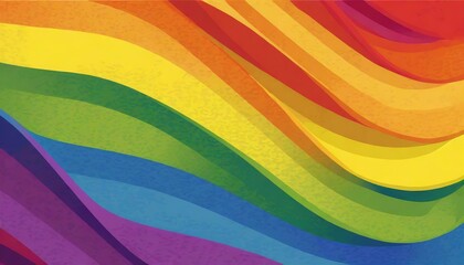 Obraz premium vector image of the lgbt flag, close up full screen, queer pride month, background wallpaper logo