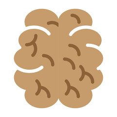 Brain Flat Icon Design