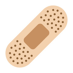 Band Aid Flat Icon Design
