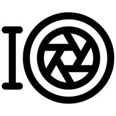 Synthetic media. Editable stroke vector icon.