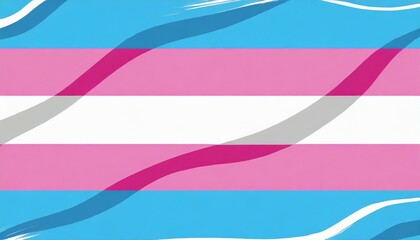 Obraz premium vector image of the transgender flag, close up full screen, lgbt queer pride month, background wallpaper logo person gender trans