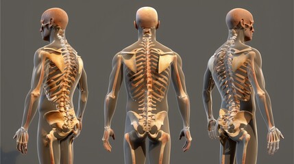 3d rendered illustration of a skeleton