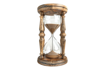 Hour glass isolated on white background