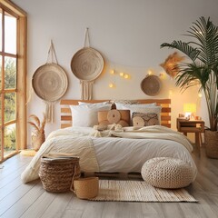 Modern Boho Bedroom: A Contemporary Take on Bohemian Style"