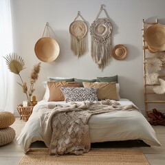 Modern Boho Bedroom: A Contemporary Take on Bohemian Style"