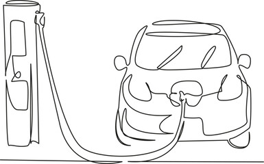 electric car is powered by electricity