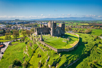 The Rock of Cashel - historical site located at Cashel, County Tipperary, Ireland.