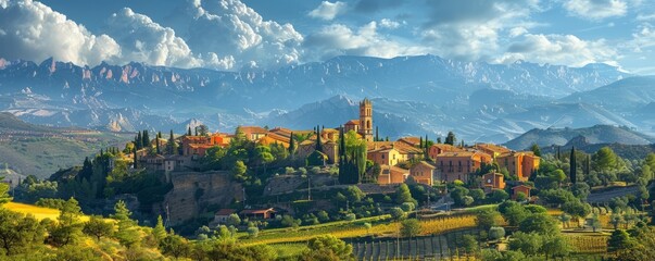 Experience stunning vineyard landscapes in the Priorat wine region, Catalonia. Located in the province of Tarragona, it captivates with its beauty