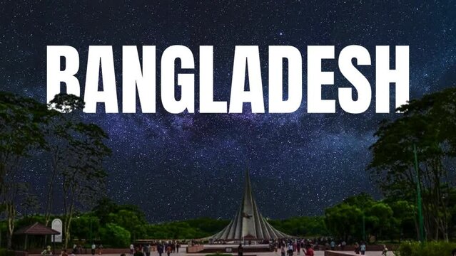 Animated video of Bangladesh that can use for graphic design 