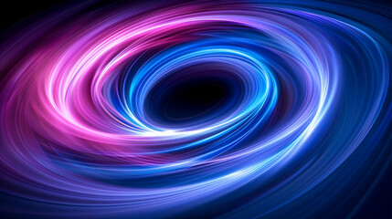 A purple and blue wave with stars in the background. The wave is long and has a lot of stars