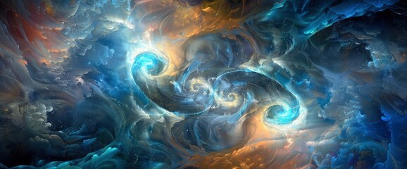 The Abstract Journey Of Love Through Cosmic Dimensions, Abstract Background Images