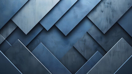 Craft a modern and futuristic abstract background featuring geometric arrows in shades of gray and blue - Powered by Adobe