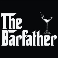 The Bar Father Funny Bartender T Shirt Gift