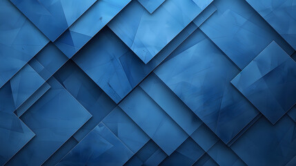 Abstract Blue Geometric Overlay Layers Background Abstract