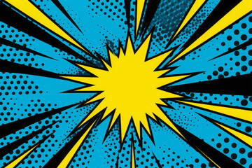 Obraz premium retro cartoon design background