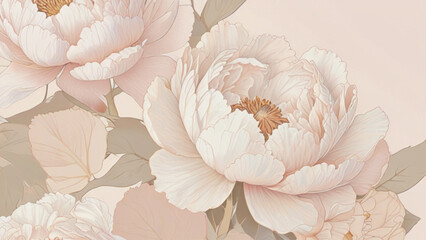 floral print pattern vector illustration